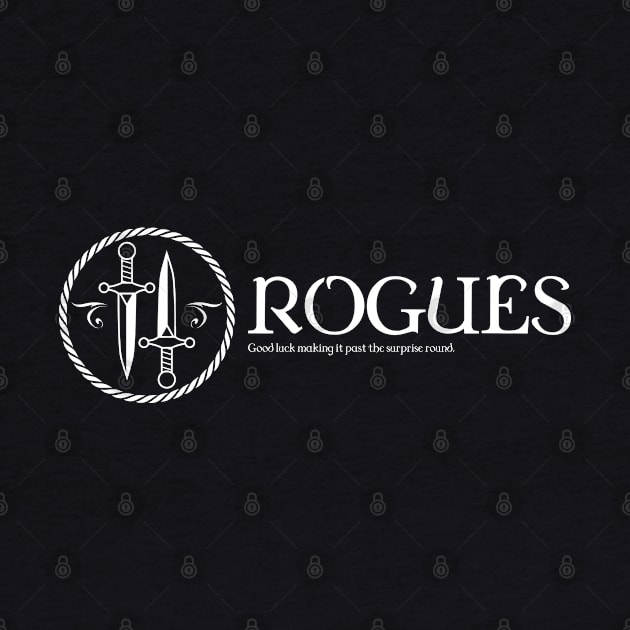 Rogue Character Class TRPG Tabletop RPG Gaming Addict by dungeonarmory